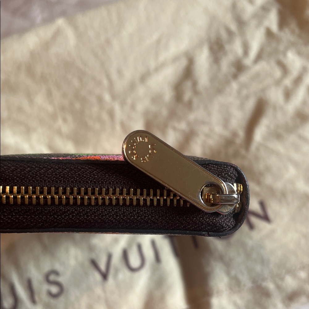✨Louis Vuitton Floral Wallet - Brown and Pink✨ - Picture 8 of 16